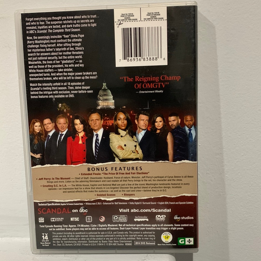 Scandal : TV Series (2012-2018) - The Complete Third Season