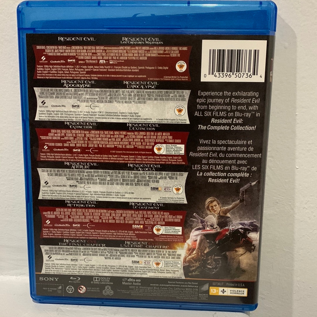 Resident Evil, The  - 6 Films Collection
