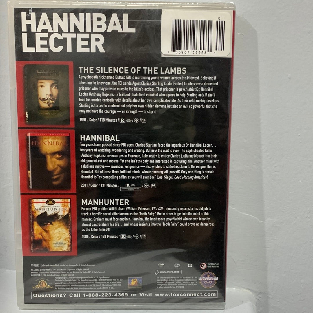 Silence of the Lambs, The (1991) & Hannibal (2001) & Manhunter (1986)