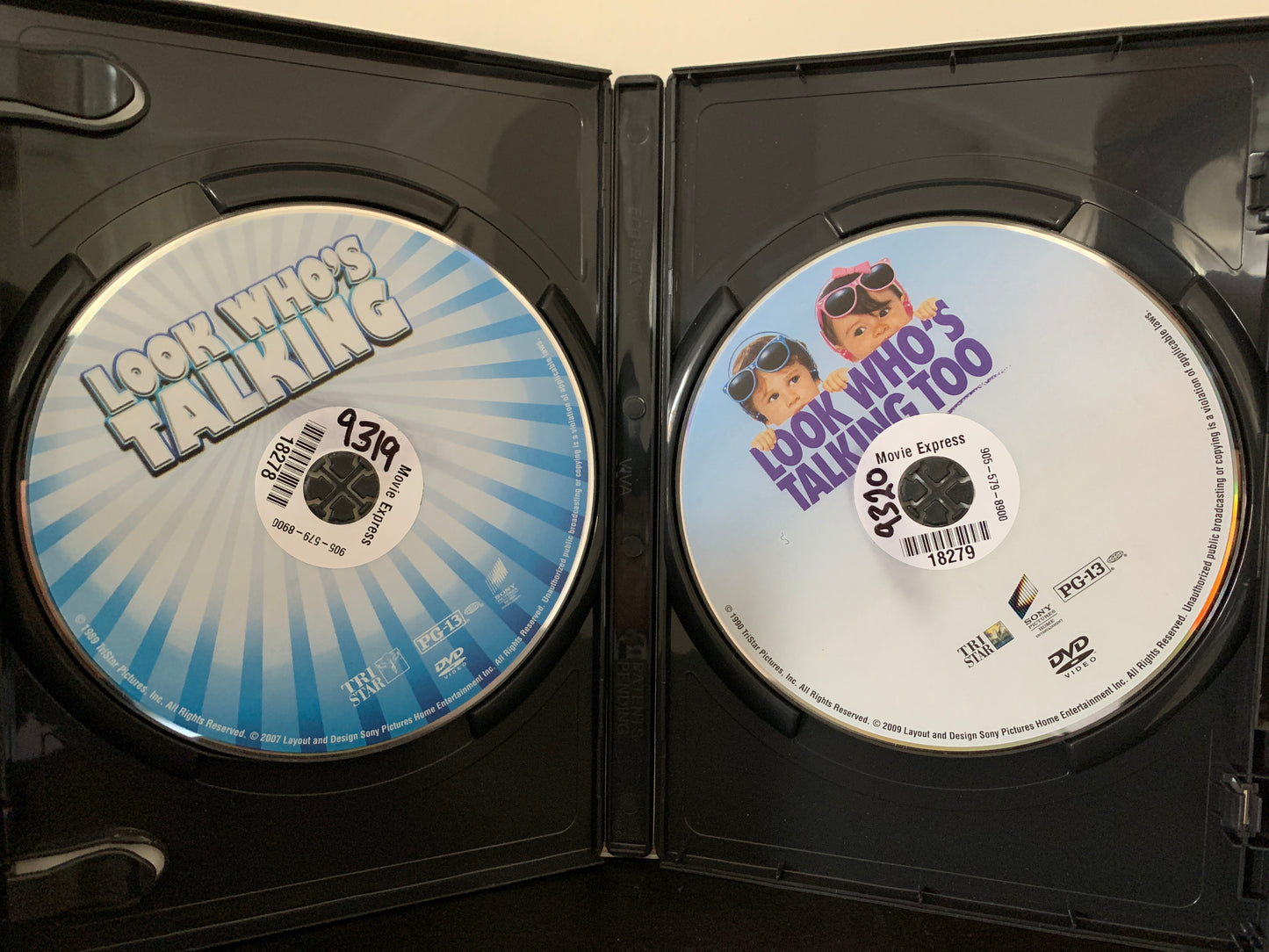 Look Who's Talking (1989) +Look Who's Talking Too (1990)
