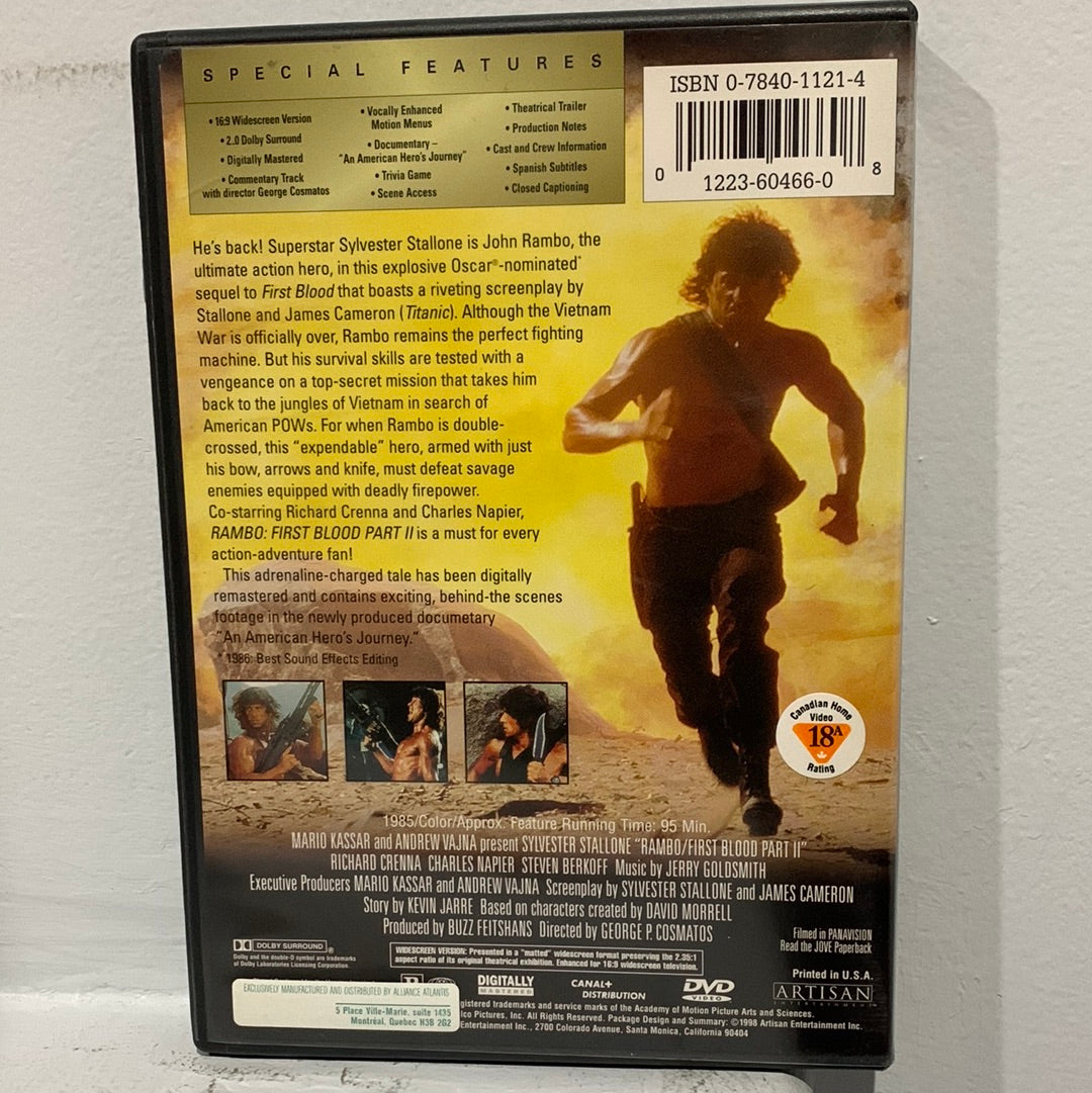 RAMBO: FIRST BLOOD PART II (1985)
