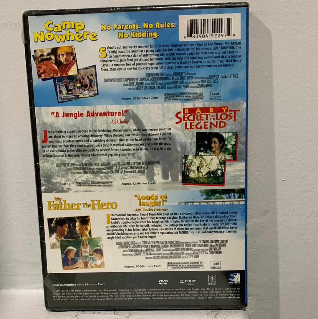 Camp Nowhere (1994) & Baby: Secret of the Lost Legend (1985) & My Father the Hero (1994)